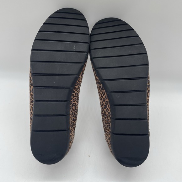 Sabrinas Womens 37 Shoes Flats Cheetah Leopard Round Toe‎ Made in Spain Comfort - Picture 7 of 14